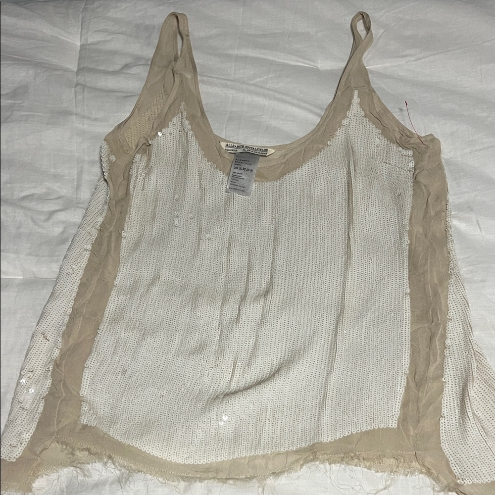 Allsaints Spitifield Sequin blouse